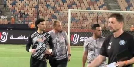 خطأ غريب من محمد عواد يهدي بيراميدز نقاط مباراة الزمالك ويثير تساؤلات الجمهور