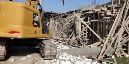 المنيا: إزالة 136 تعديا على الأراضي الزراعية وأملاك الدولة والبناء المخالف