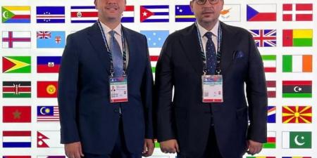 عبد الجواد نائبا لرئيس الاتحاد العربي للرياضات المائية بحضور ودعم ياسر إدريس