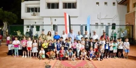 سبورتنج يكرم ابطال التنس بالنادى