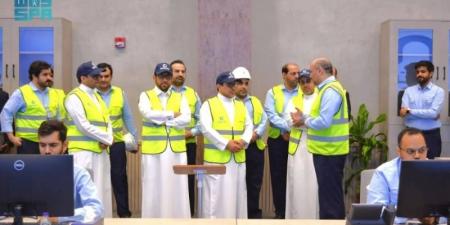 رئيس المياه الوطنية يدشن مركز عمليات العملاء والتحكم التشغيلي الذكي للقطاع الشرقي