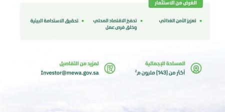 المنتدى يشهد طرح 43 موقعاً استثمارياً في قطاعات زراعية وإنتاج اللحوم الحمراء