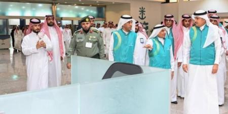 الجاسر يقف على استعدادات المنظومة لخدمة ضيوف الرحمن
