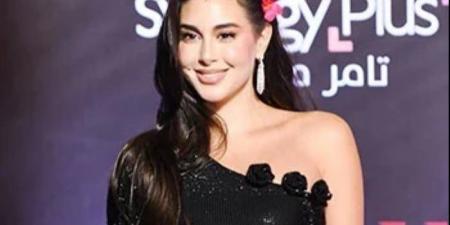 ياسمين صبرى وإياد نصار يحتفلان بعرض فيلم المشروع X.. صور