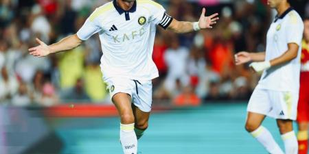 هاتريك رونالدو يقود النصر للفوز على ريو آفي برباعية ودياً