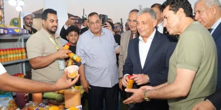 بازار مهرجان مانجو الإسماعيلية مصنعات وفرص استثمارية..صور