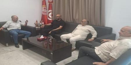 الطبوبي يستقبل نقيب الصحفيين..