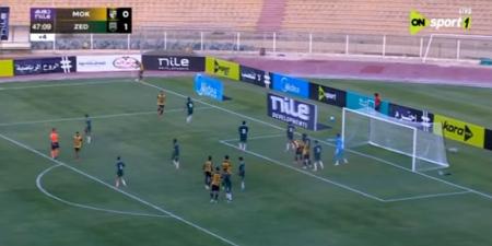 تقنية "الفار" تحرم المقاولون من التعادل أمام زد في الشوط الأول