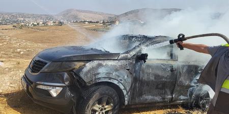 اصابة جراء استهداف العدو لسيارة عند اطراف بلدة عيناثا