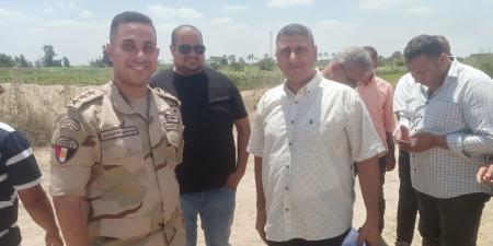 تسليم ارض تل ابوالجدور للبدء في انشاء  المستشفى المركزى 