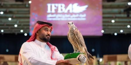 المزاد الدولي لمزارع إنتاج الصقور يعرض صقرًا يقطع أكثر من 600 كيلومتر في 8 ساعات