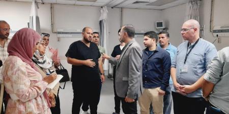 وكيل صحة شمال سيناء يتفقد مستشفى نخل المركزي