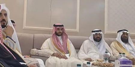 آل القحطاني وآل جابر يحتفون بعقد قران نايف