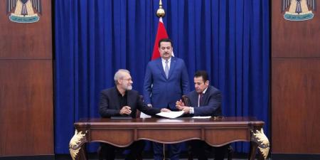 لاريجاني في بغداد لتعزيز العلاقات الإيرانية العراقية على المستويات السياسية والأمنية والاقتصادية