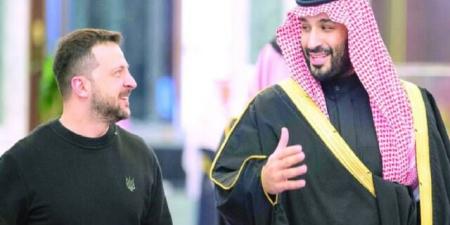 ولي العهد يبحث مع الرئيس الأوكراني تطورات الأزمة ويؤكد دعم جهود السلام