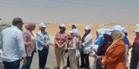 موظفو الشباب والرياضة يزورون جهاز تنمية مدينة السويس الجديدة ضمن مبادرة "اعرف مدينتك"