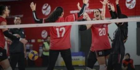 فوز شابات الطائرة علي الجزائر في بطولة العالم