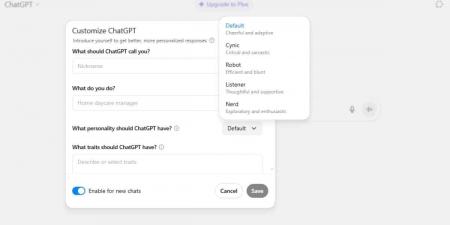 ChatGPT يحصل على أربع شخصيات جديدة.. إليك كيفية استخدامها
