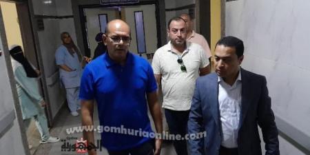 وكيل الصحة بدمياط يفاجئ مستشفى كفر سعد المركزي