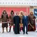 خالد بن محمد بن زايد يزور القرية الثقافية والتراثية في أستانا