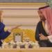 ولي العهد السعودي وترامب يشهدان التوقيع على عدد من الاتفاقيات الثنائية