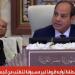 الرئيس السيسى: مصر تواصل بالتنسيق مع قطر وأمريكا بذل الجهود لوقف إطلاق النار