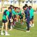 "ممر شرفى" .. كيف استقبل لاعبو المصرى النجم الفرنسى كيليان ؟