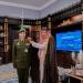 حسام بن سعود يقلد مدير جوازات الباحة رتبته الجديدة