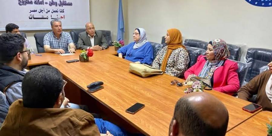 صحة مستقل وطن مطروح تبحث إطلاق عدد من المبادرات والقوافل الطبية
