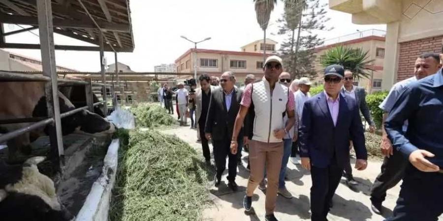 نشاط مكثف لوزير الزراعة لدولة مدغشقر بالقاهرة