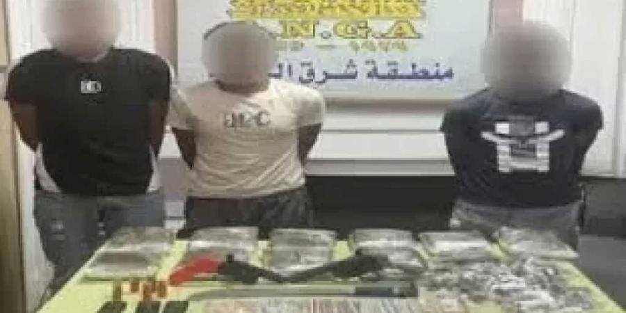 ضبط عدة عناصر إجرامية من جالبى المواد المخدرة تقدر بـ9 مليون جنيه
