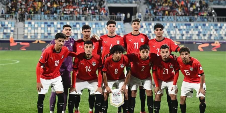 منتخب مصر للشباب يقرر استبعاد لاعب الأهلي قبل مباراة تنزانيا