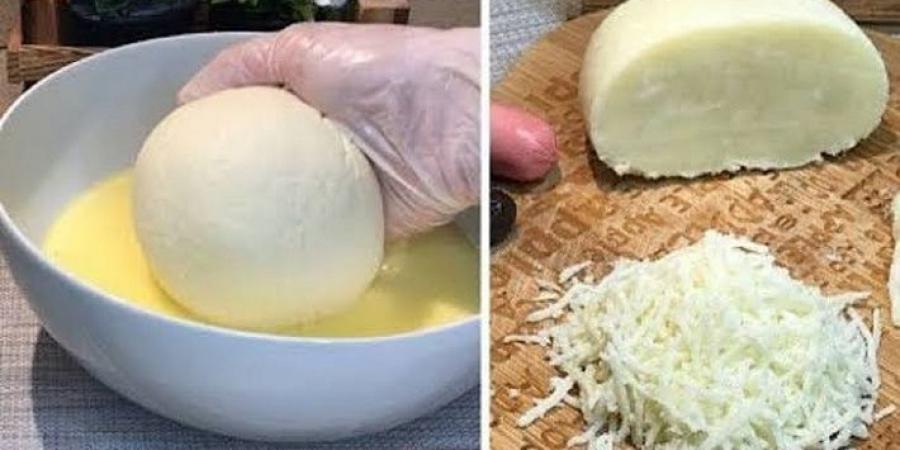 بخطوات بسيطة .. طريقة تحضير جبن الموزاريلا الطازج في المنزل