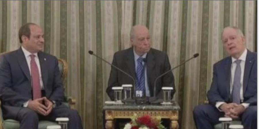 الرئيس السيسي: هناك اهتمام بالشراكة المتميزة مع اليونان