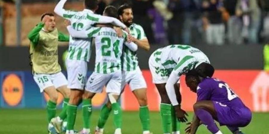 ريال بيتيس يتعادل مع فيورنتينا ويلاقي تشيلسي في نهائي دوري المؤتمر الأوروبي
