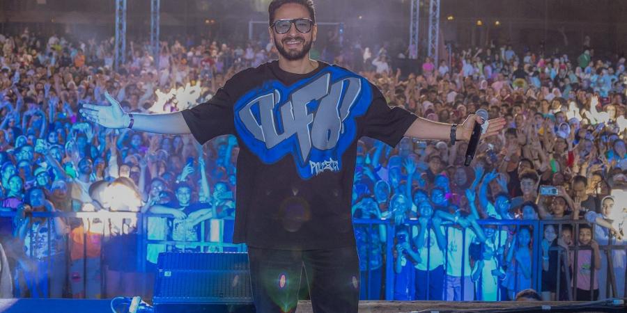 حمادة هلال يتألق باضخم حفلات الرييع فى أكتوبر 