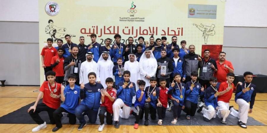 الشارقة وشرطة دبي بطلا الدوري العام للكاراتيه