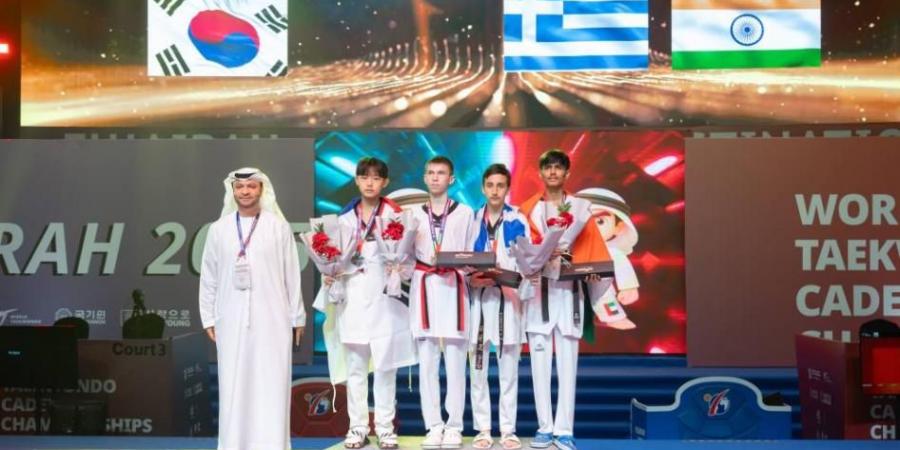 تنافس مثير بين نجوم المستقبل في بطولة العالم للتايكواندو