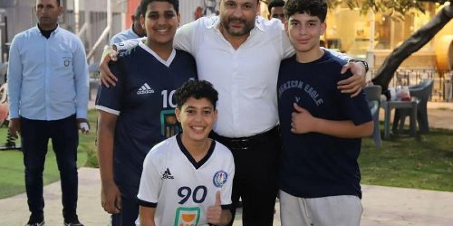 الغنيمى يتفقد منشآت سموحة