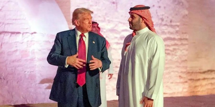 ولي العهد يصطحب ترمب في جولة بحي الطريف التاريخي بالدرعية