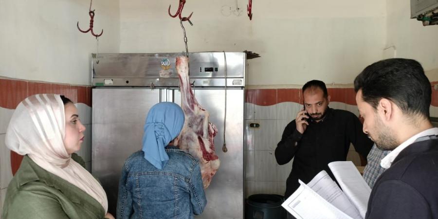  ضبط  أسماك ولحوم مجهولة المصدر بمراكز كفر الشيخ 