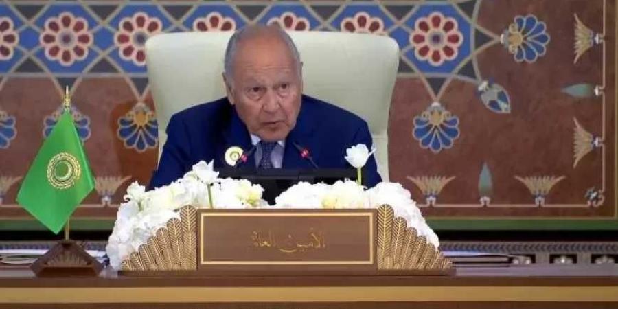 أبو الغيط: حرب السودان تسببت في أشد أزمة إنسانية على وجه الأرض
