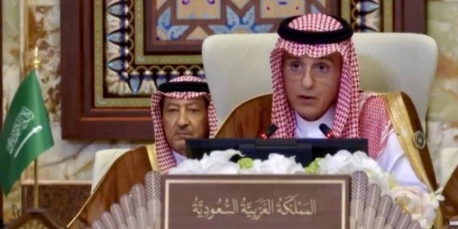 الجبير: المملكة ترفض أي محاولات للتهجير القسري للشعب الفلسطيني