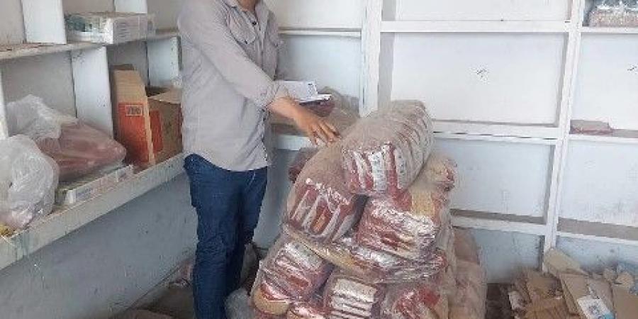 ضبط من 25 طن دقيق ولحوم ودواجن ومخللات وتحرير 366مخالفة بالدقهلية