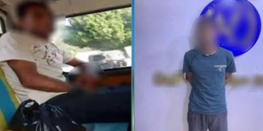 ضبط شخص ارتكب أفعالاً خادشة للحياء داخل ميكروباص بالقاهرة