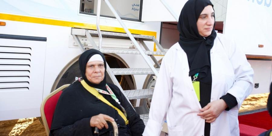 أكثر من 6000 حاجاً يتلقون الخدمات الصحية بمدينة الحجاج بمركز الشقيق خلال يومين