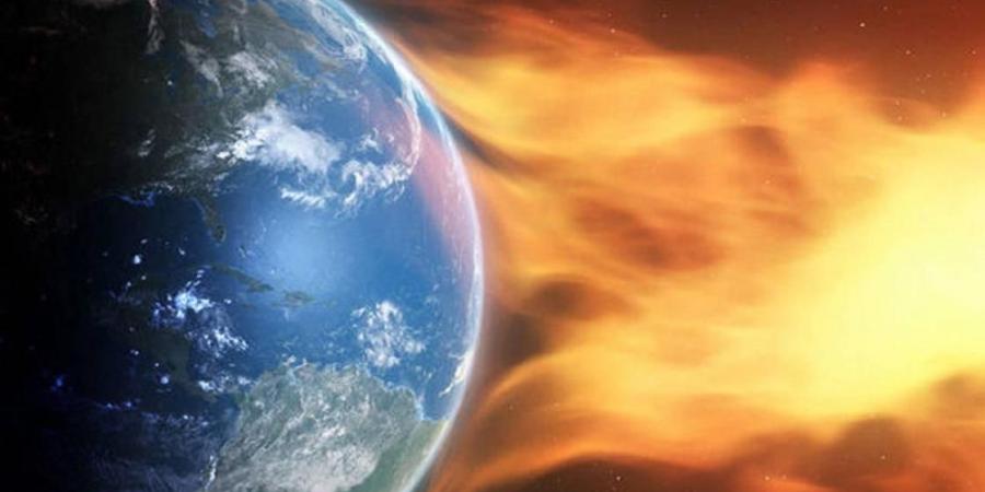 عاصفة شمسية تُطلق سحباً معدنية في غلاف الأرض