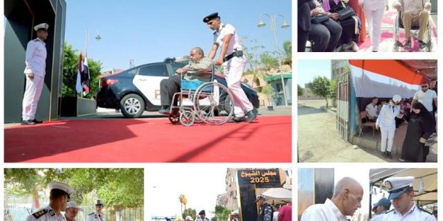 رجال الشرطة يسطرون ملحمة إنسانية في الانتخابات