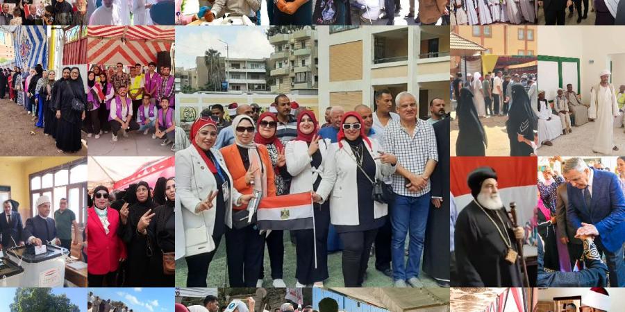 عرس ديمقراطي علي أرض الوطن... والمصريون يلبّون النداء