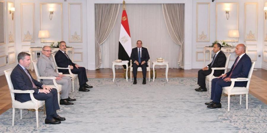 مصر وتركيا تؤكدان رفض إعادة الاحتلال العسكرى لغزة وضرورة وقف إطلاق النار